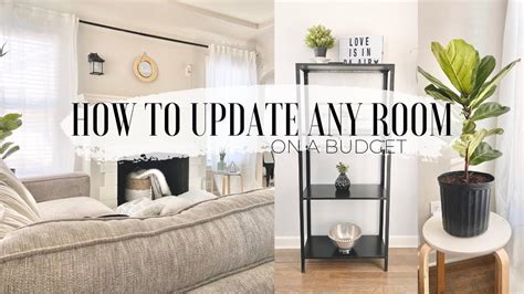 5 Easy Ways To Transform Any Room On A Budget 2020 Simply Living Youtube