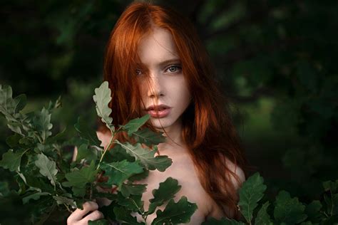 Wallpaper Face Sunlight Forest Women Outdoors Redhead Model Long Hair Nature Red
