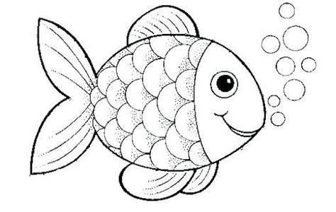 Peces Colorear Fish Coloring Page Rainbow Fish Coloring Page Fish