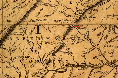 Map Of Albemarle County Va Hiking In Map