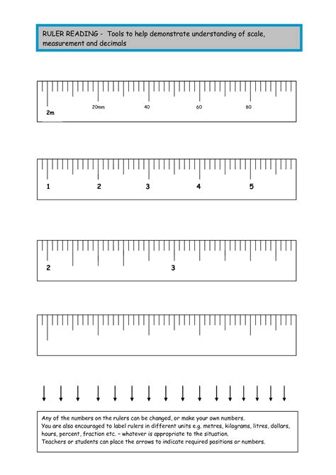 Measuring With Ruler Worksheet