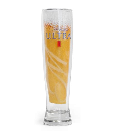 Michelob Ultra 16oz Attitude Pilsner Glass The Beer Gear Store