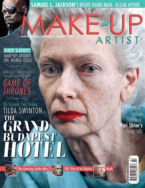 Make Up Artist Magazine Issue 108 Character Cover