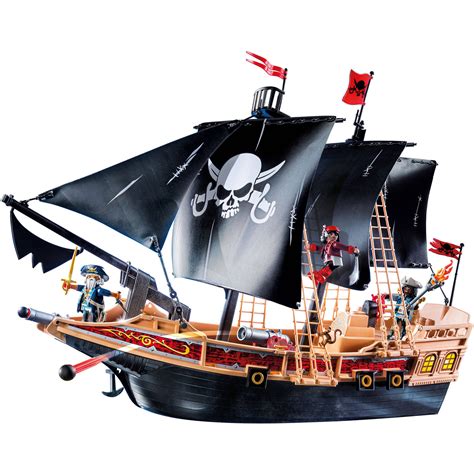 Playmobil Pirate Ship Red Sails The Toy Was Dispatched On Its