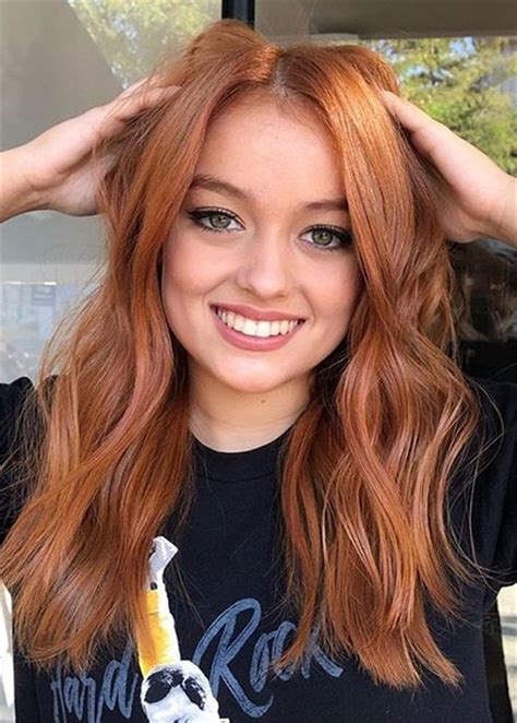 Gorgeous Ginger Copper Hair Colors And Hairstyles You Should Have In Winter Women Fashion