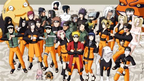 Naruto Characters All Grown Up