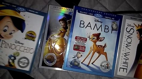 Lady And The Tramp Walt Disney Signature Collection Bluray Review Youtube