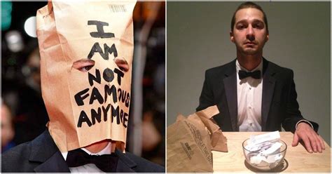 The Truth About Shia Labeoufs Paper Bag Statement Thethings