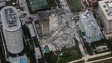 Miami Condo Building Collapse At Least 4 Dead 159 Still Missing Cgtn