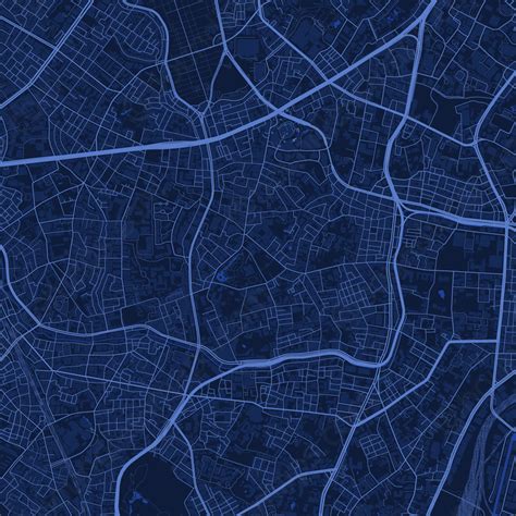 Minato Vector Map Dark Blue Aipdf Boundless Maps