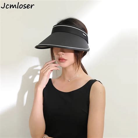 Summer Visor Cap For Women Anti Uv Upf 50 Sun Protection Sun Hat Empty