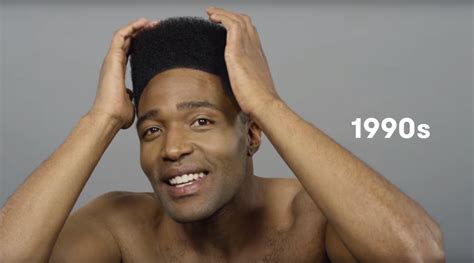 Natural hair with butterfly clips. 100 Years of Black Hair: Cut Revisits Iconic Men's Hairstyles