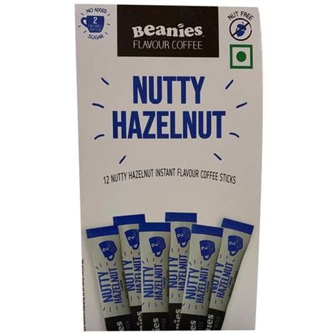 Buy Beanies Instant Flavour Coffee Sticks Nutty Hazelnut Online At