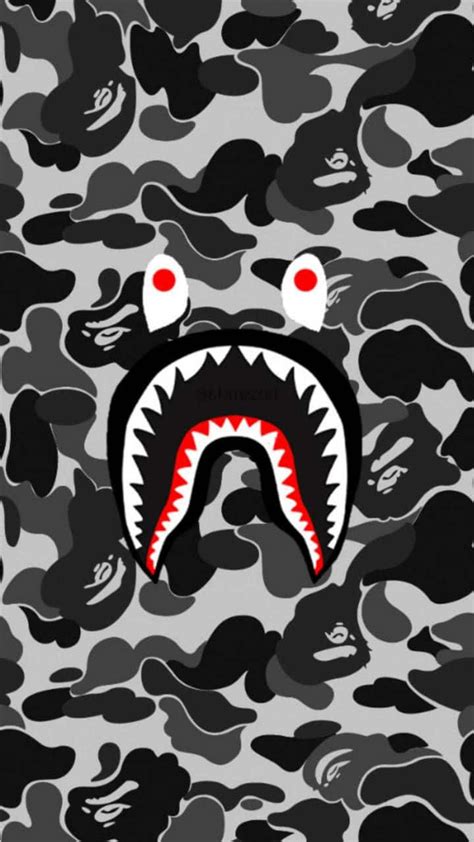 Download Classic Bape Camo Look Cool And Stand Out Wallpaper