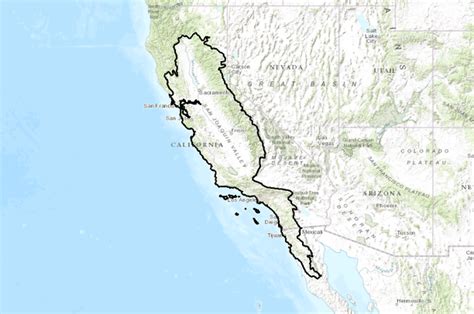 California Landscape Conservation Cooperative Boundary Data Basin