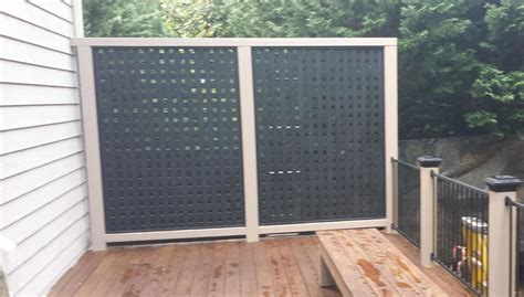 Building A Deck Privacy Screen Wall Or Fence