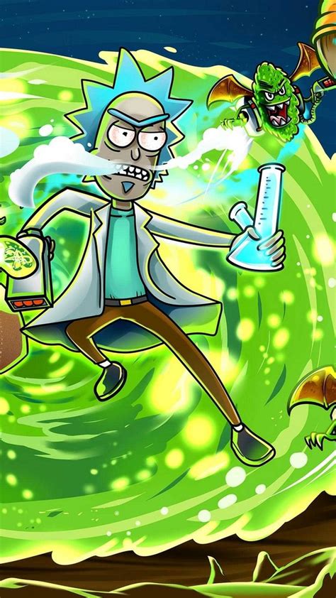 Aggregate 55 Trippy Wallpapers Rick And Morty In Cdgdbentre