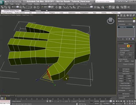 3ds Max Tutorial Modeling Hand 1of 3 Youtube
