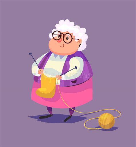 Check spelling or type a new query. Funny Old Woman Character. Vector Stock Vector ...