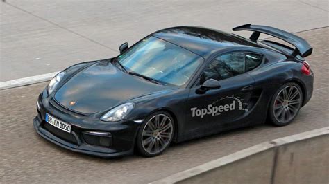 Spy Shots Porsche Cayman Gt Caught Free Of Camouflage