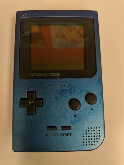 Nintendo Sport Boy Pocket Ice Blue Feeble Tested Icommerce On Web