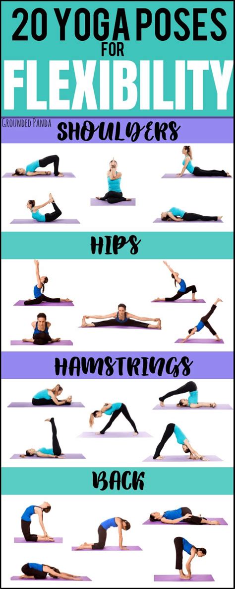 20 Beginner Yoga Poses For Flexibility Free Printable Beginner