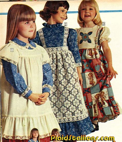 1970s Back To School Fashion Spectacular Plaidstallions Vintage Kids