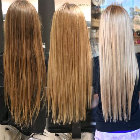 If you're more of a natural dark blonde or light brown, then you should go for more of a cooler maintaining your beautiful blonde 'do doesn't just mean regular trips to the salon — keeping your hair shiny and healthy starts at home. Process of going platinum blonde in sessions … | Going ...