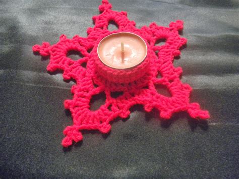 Sandvicrochet Crochet Candle Holder And Happy Diwali