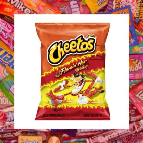 Cheetos Crunchy Flamin Hot 56g The Bag