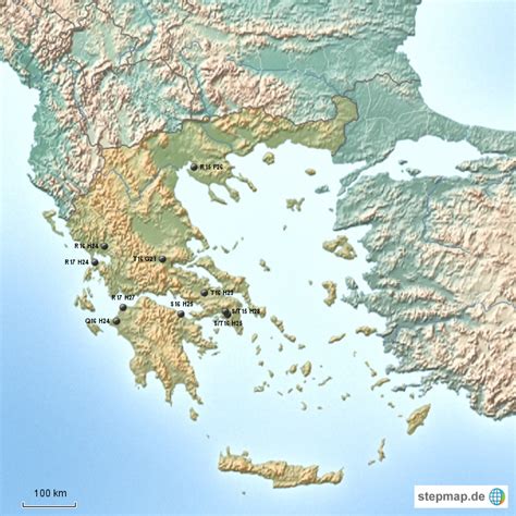 Stepmap Griechenland Landkarte F R Deutschland