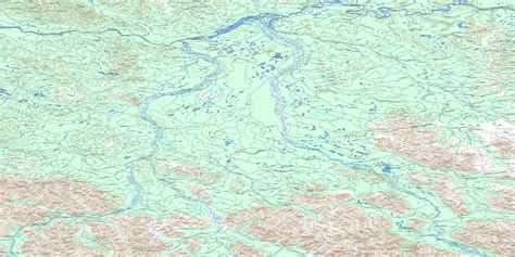Wind River Topo Map Free Online Nts 106e Yk