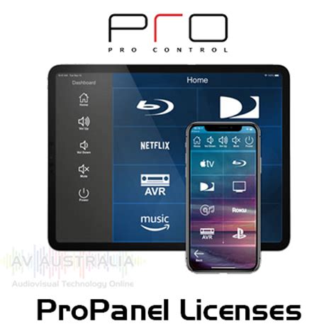 Pro Control Propanel Licenses For Apple Ios Mobile Devices Av