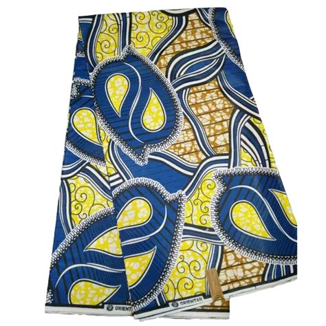 6yards Pc 2017 New Design African Printed Fabric Java Wax 100 Cotton Fabric Real Nigeria Java