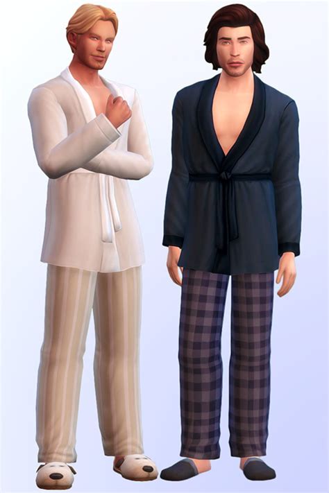 Palo Santo Robe For Men In 20 Swatches At Joliebean Sims 4 Updates