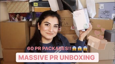 Massive Pr Unboxing Haul Beauty Makeupskincare💄🎁 Youtube