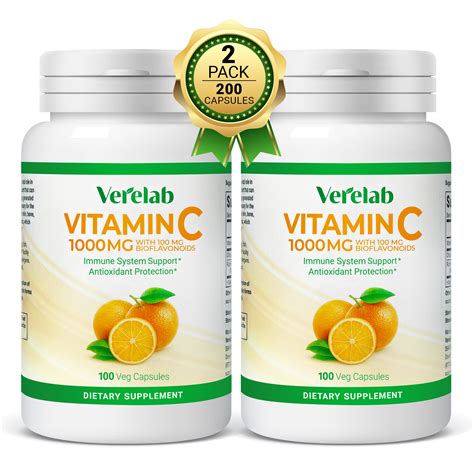 Vitamin C Mg With Bioflavonoids Pack Flecise Com