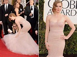 Amy Adams - Photos - Wardrobe malfunctions at the Golden Globes - NY ...