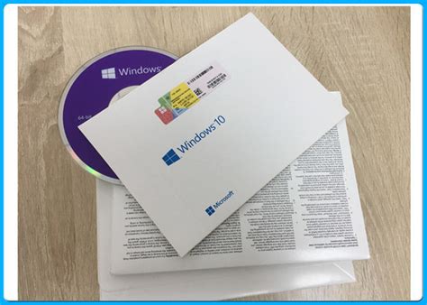 Genuine 32bit 64bit Microsoft Windows 10 Pro Software Dvd Coa License