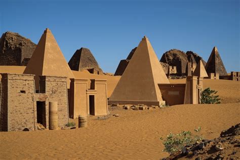 Pictures Of Sudans Forgotten Nubian Pyramids Middle East News Al