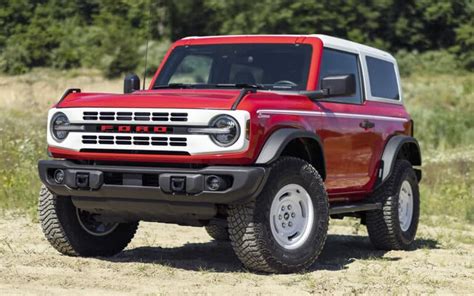 2023 Ford Bronco Heritage Edition Suvs Gearmoose