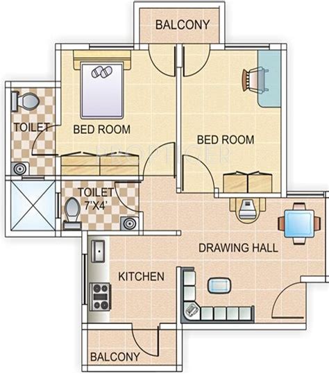 700 Square Feet House Plan With Car Parking Smm Medyan