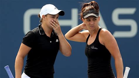A single word that carried a tonne of significance. Ash Barty, Casey Dellacqua relish prospect of meeting ...