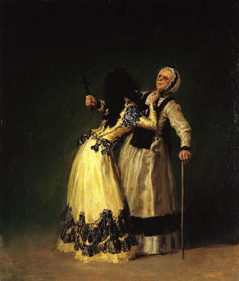 The Duchess Of Alba And Her Duenna Pinturas De Goya Producción