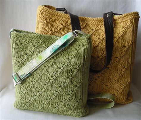 Knitting Pattern Hipster Bag Tote Handbag Purse Espalier Bags Etsy