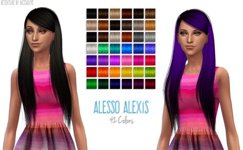Sims 4 Hairs Nessa Sims Christmas And New Years T Part One 12
