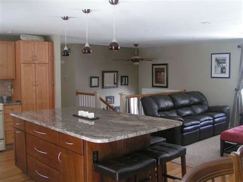 Lessons learned to end up with a room you love! +30 Choosing Good Split Level Kitchen Remodel Open Concept ...
