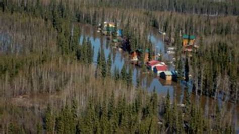 Ice Jam On Yukon River In Alaska Sparked Flooding Evacuations