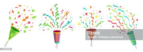 Partij Confetti Popper Exploderende Verjaardag Confetti Poppers En
