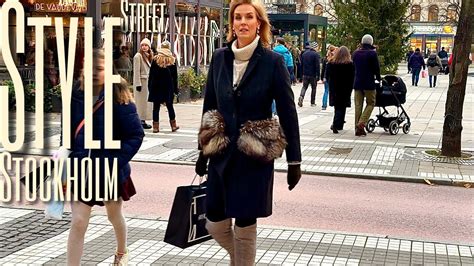 C In Stockholm What Are People Wearing November Street Style Swedish Street Fashion